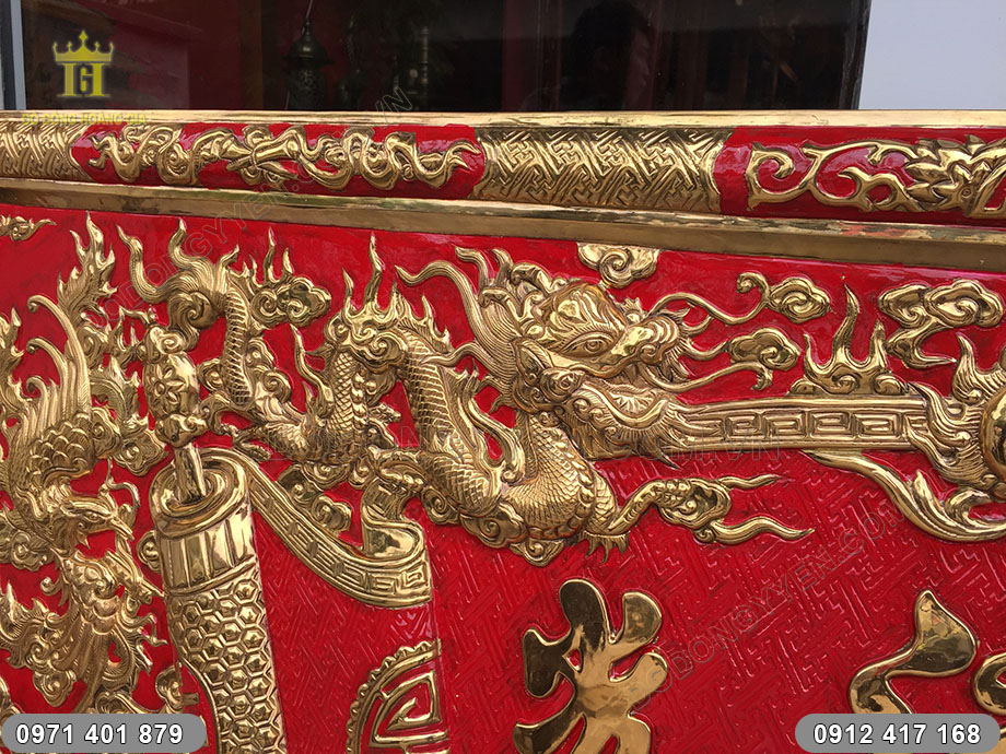 ho&agrave;nh phi c&acirc;u đối mạ v&agrave;ng